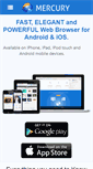 Mobile Screenshot of mercury-browser.com